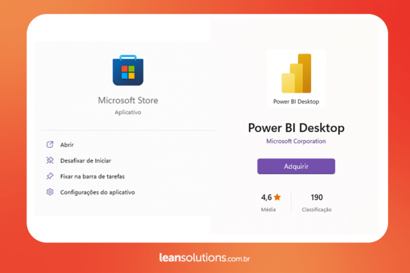 Power BI: baixando pela Microsoft Store