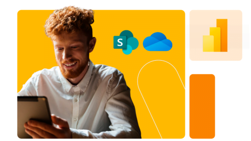 homem mexendo no computador treinando sobre o power bi conectando com excel