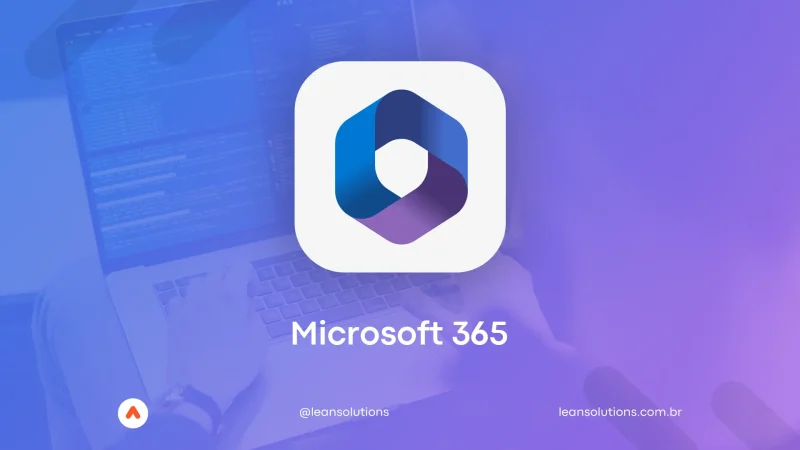 tela roxa com o logotipo do Microsoft 365