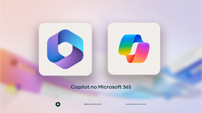 imagem com o logotipo do microsoft 365 e do copilot