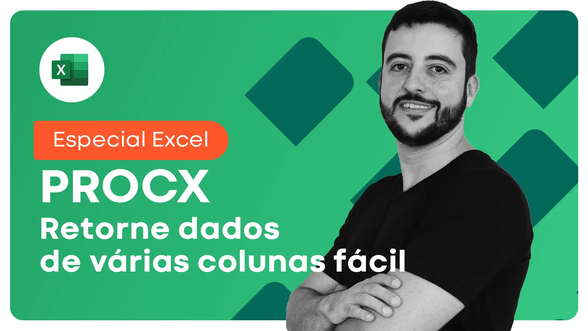 como utilizar a função procx no excel para retornar múltiplas colunas