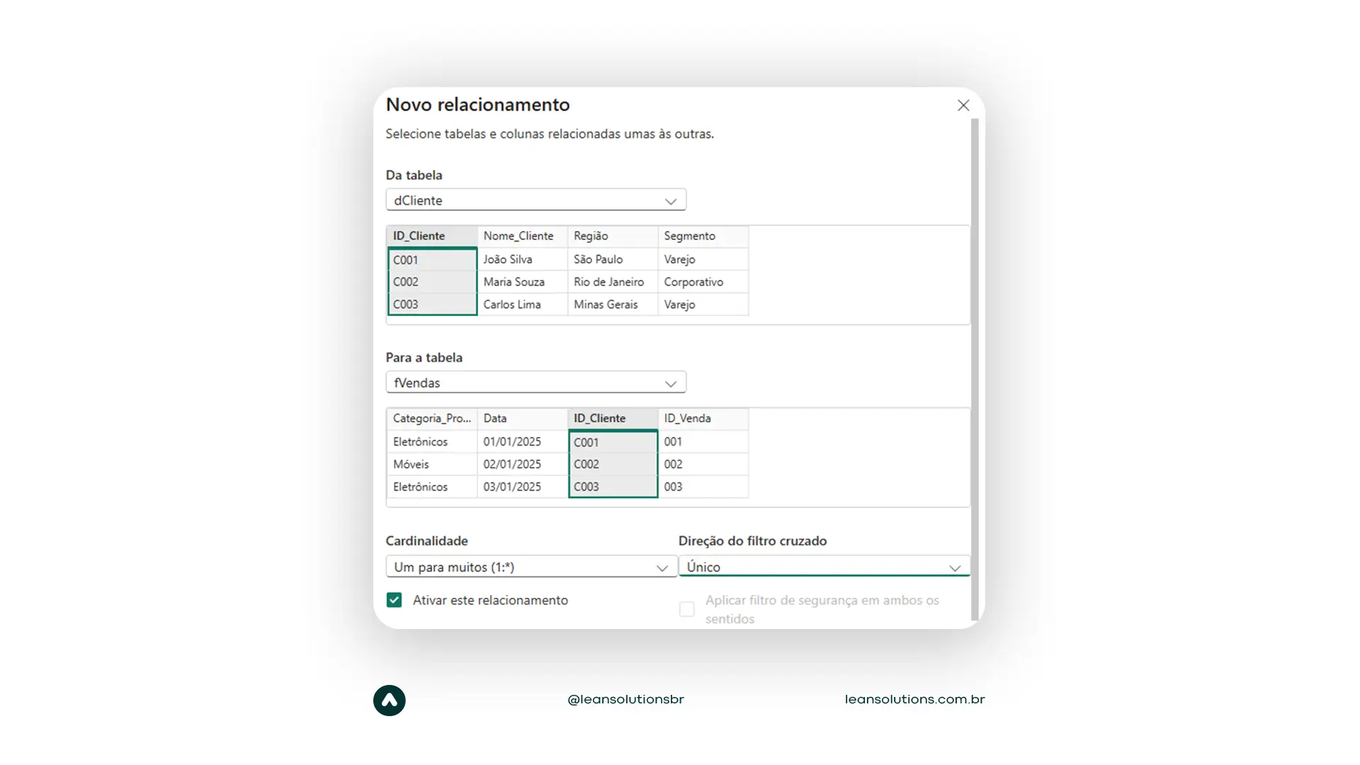 modelo estrela no power bi