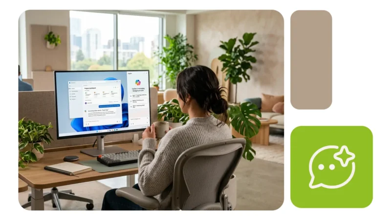 ia no ambiente de trabalho